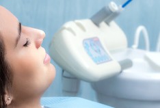 Woman resting while visiting a sedation dentist in McMinnville