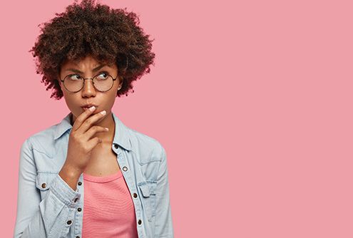 Woman wondering about teeth whitening in McMinnville 